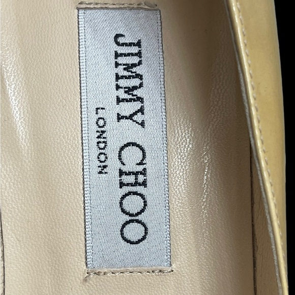 Jimmy Choo Light Mustard Patent Leather Pumps Size 40 (10 USA) - Picture 11 of 14